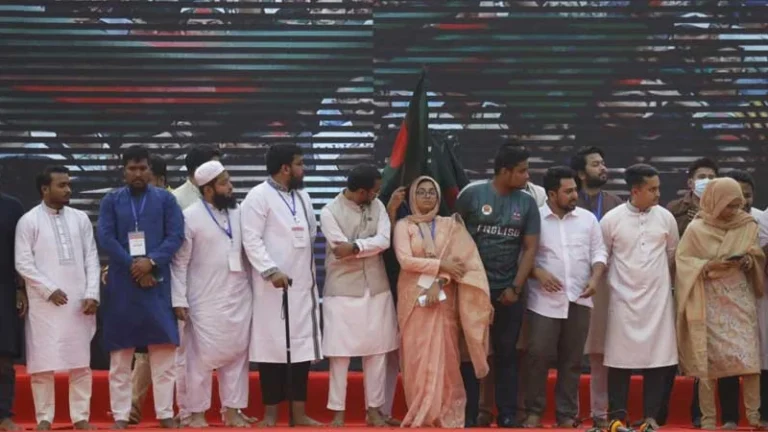 জাতীয় নাগরিক পার্টির মঞ্চে অভ্যুত্থানের নায়করা