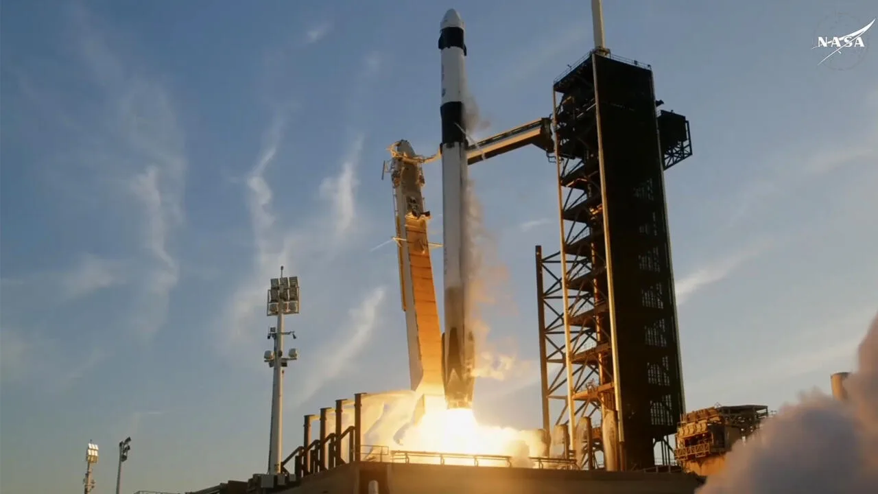 SpaceX rocket launches as stranded astronauts prepare return